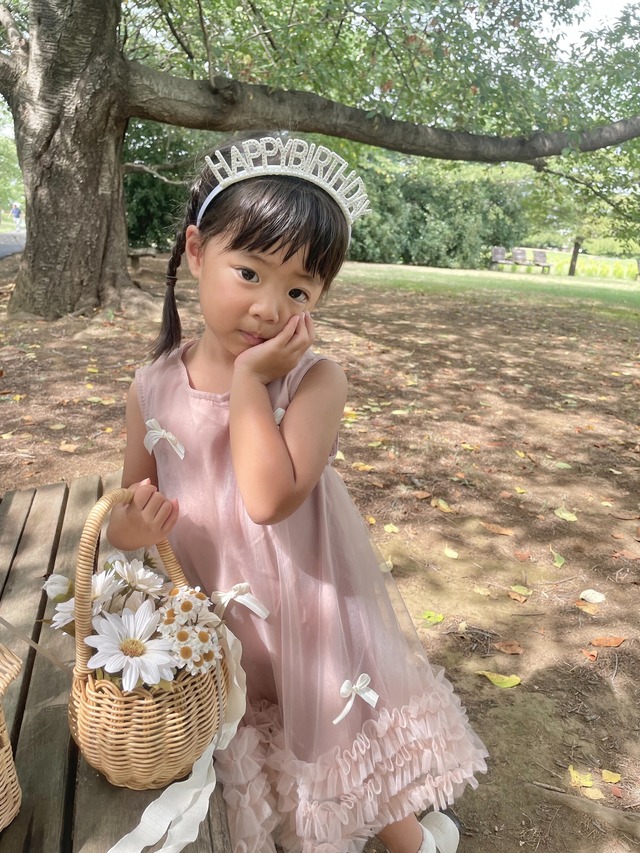 即納happybirthday pael  カチューシャ