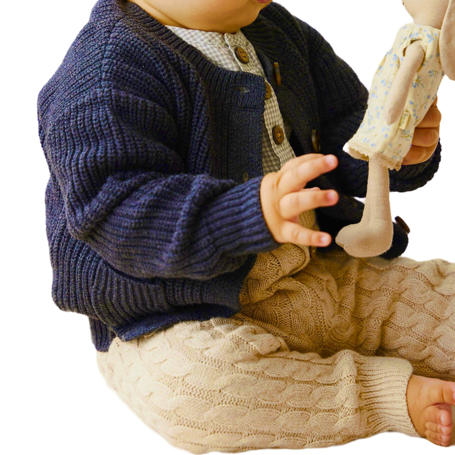 サスペンダー付きニットパンツ【Kids】 | Select Shop myst