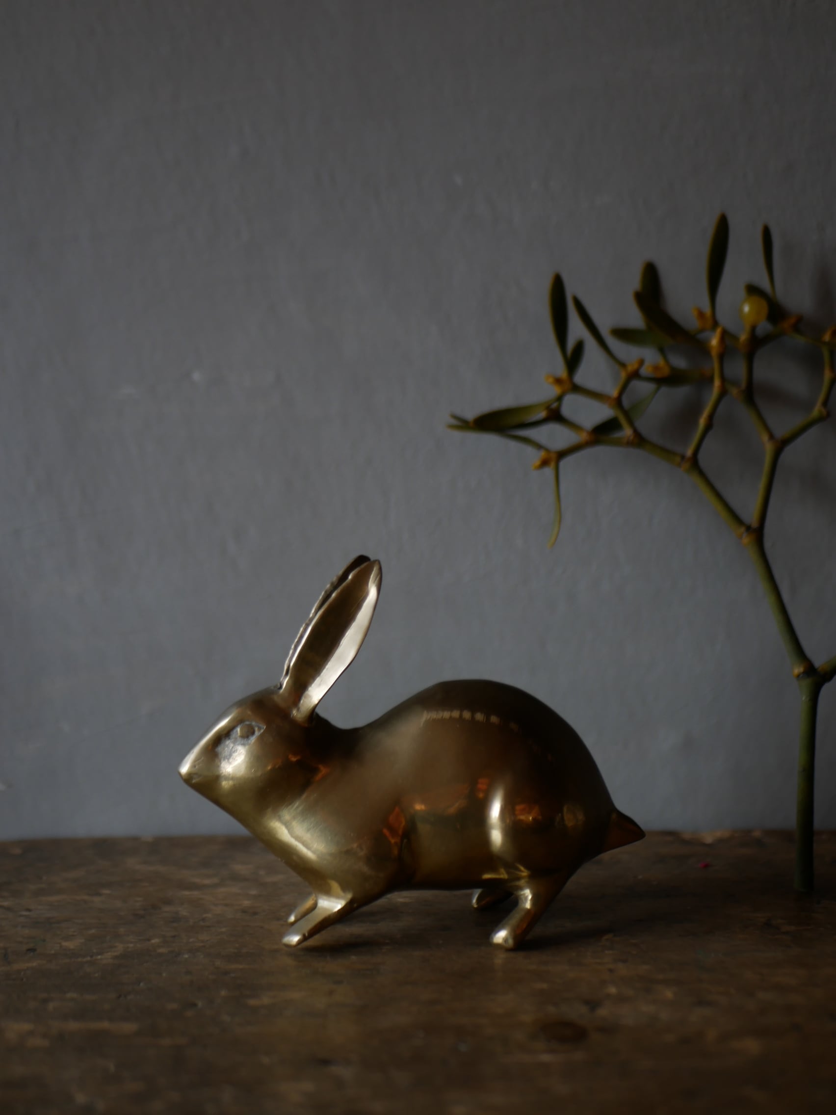 ブロンズ製 うさぎ オブジェ ペーパーウェイト フランスアンティーク アンティークのある暮らし