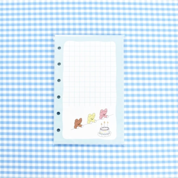 ニコレシピ×パピアプラッツ HAPPY M6リフィル PA04