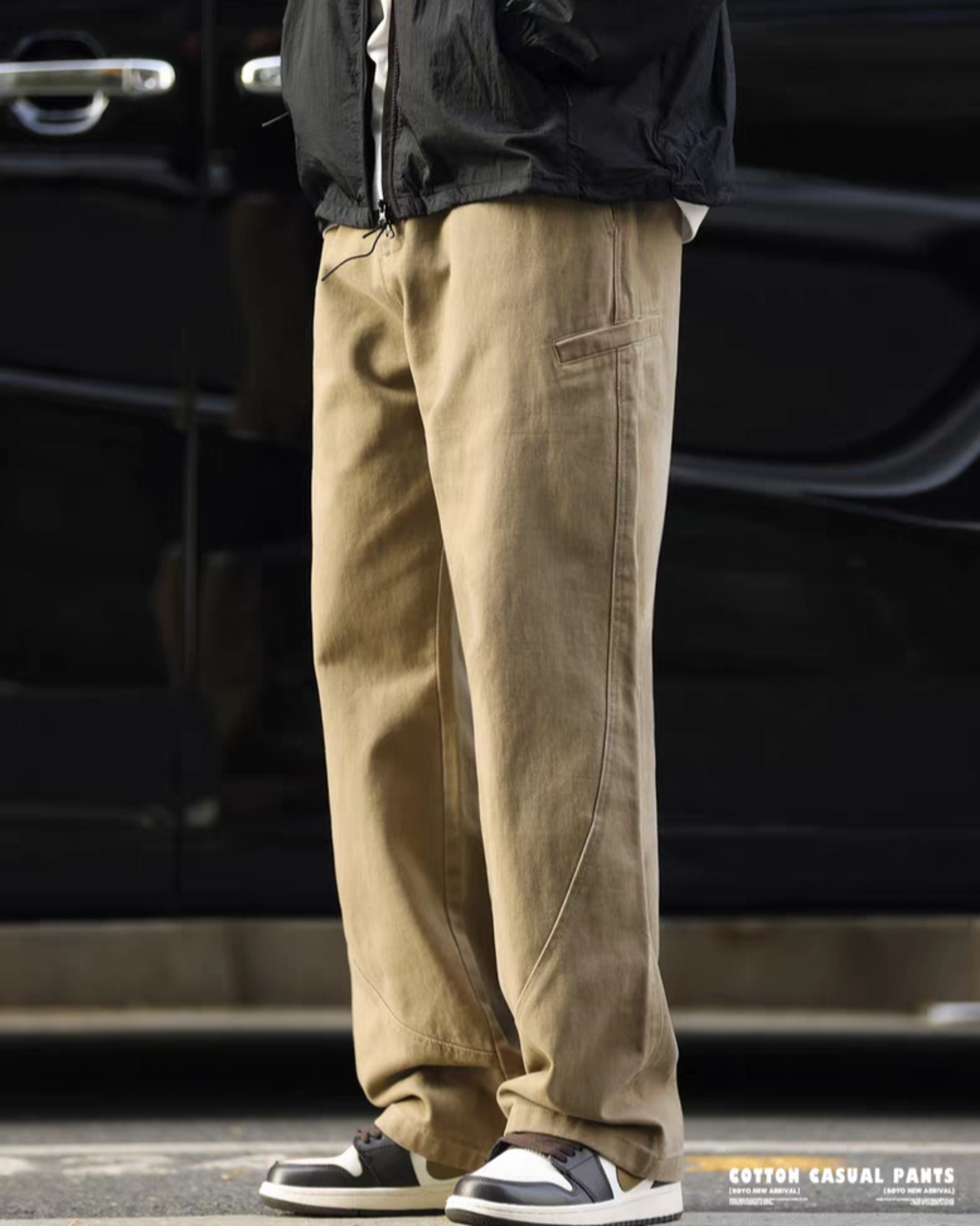 Cotton Washed Casual Pants  K0405