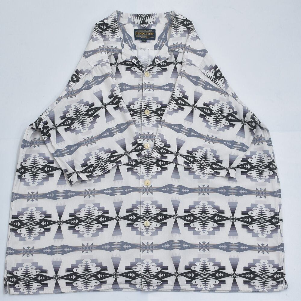 19ss PENDLETON ペンドルトン オルテガ柄 レーヨン オープン