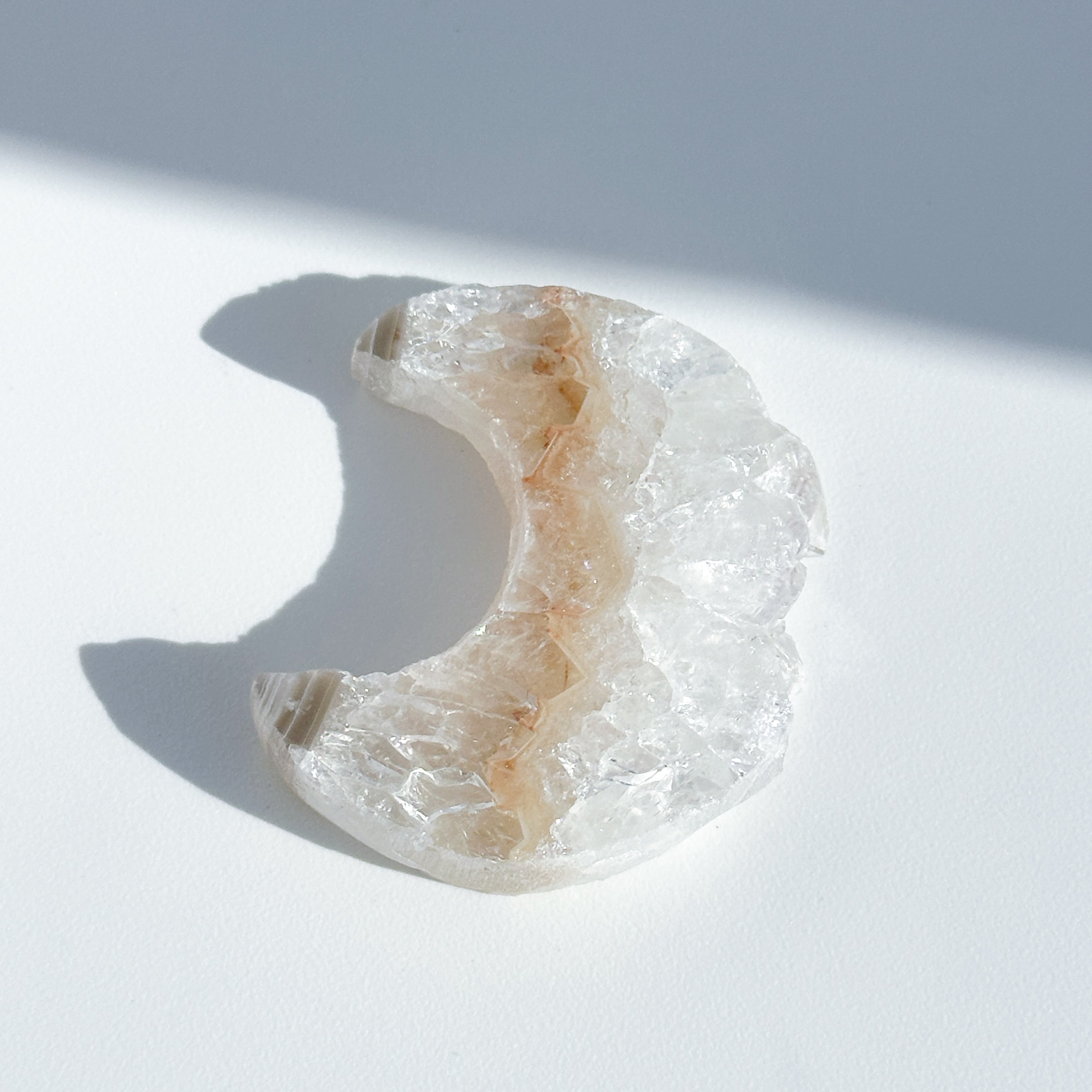 アゲート×クリアクォーツ 月74◇ Agate × Clear Quartz ◇天然石・鉱物・パワーストーン