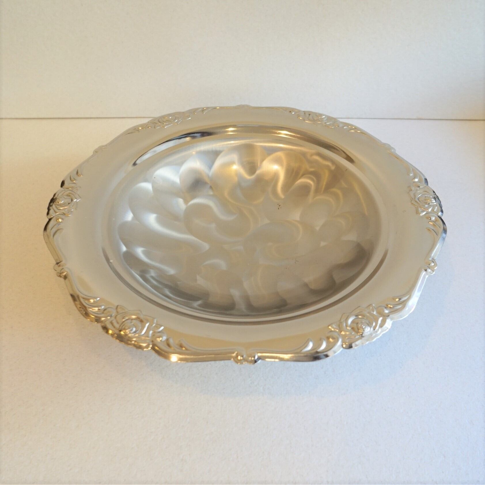 ステンレスのフルーツコンポート皿(花)