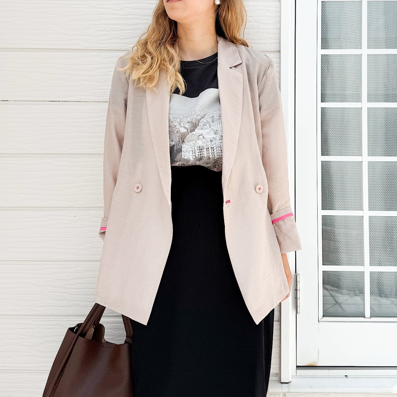 ダブルブレストリラックスジャケット