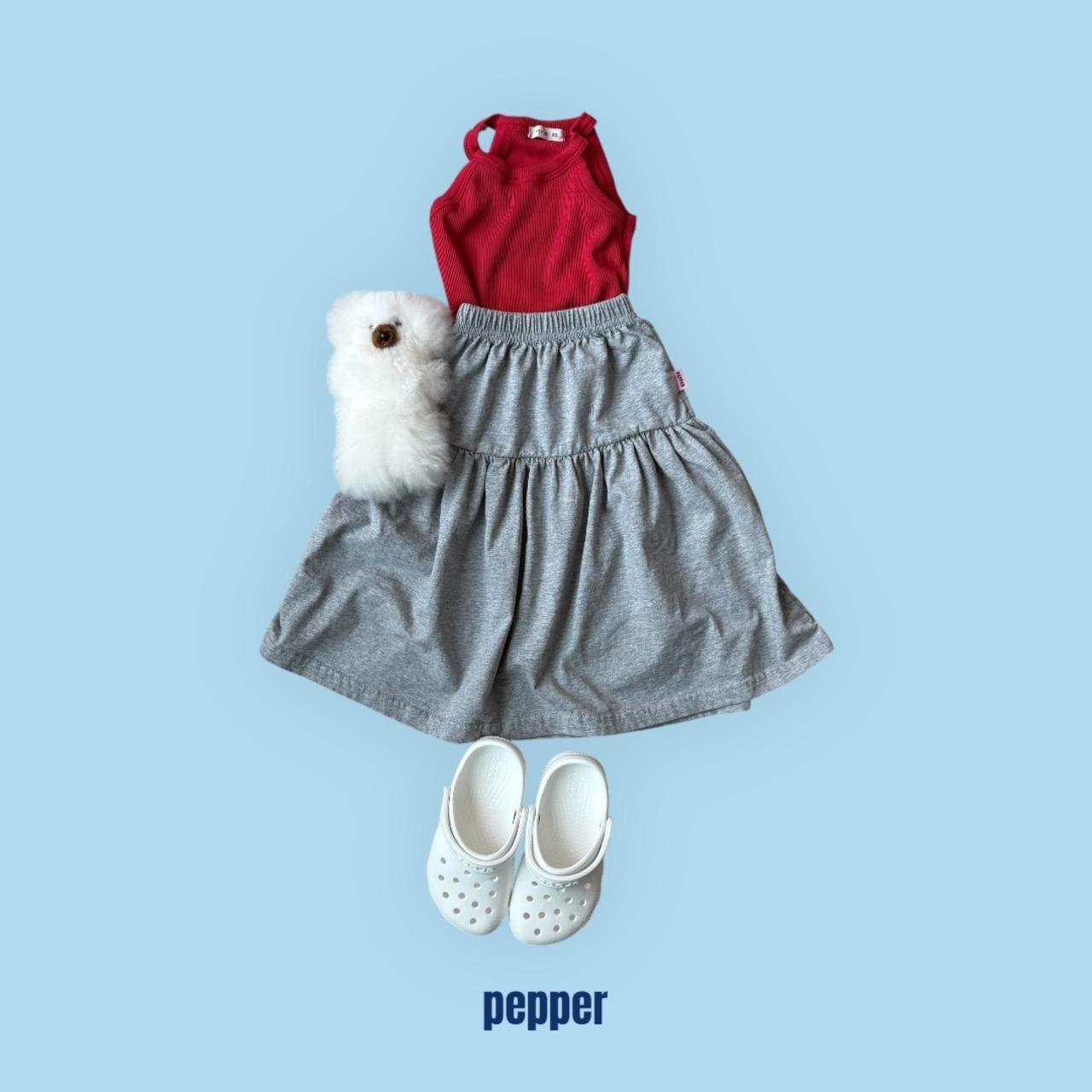 【取寄/韓国直送】PEPPER  26/SM （Mom）ロングロングスカート