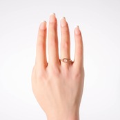 【15号】モルガナイト リング（プチ）