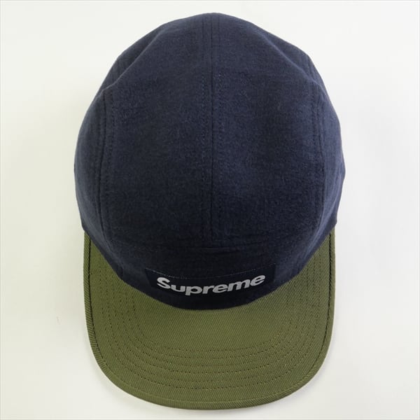 ほぼ新品 Supreme Military Camp Cap ネイビー 23aw Supreme Military Camp Cap NBL20fw6