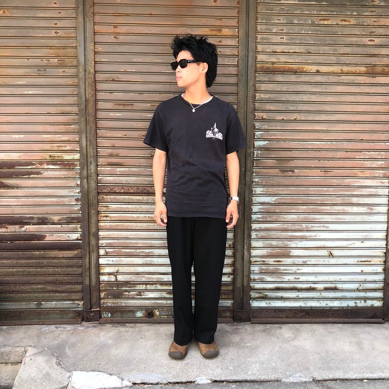 90s 00s OAKLEY Standard issue オークリー 半袖 Tシャツ ロゴ 90s 00s OAKLEY Standard issue オークリー 半袖 Tシャツ ロゴ