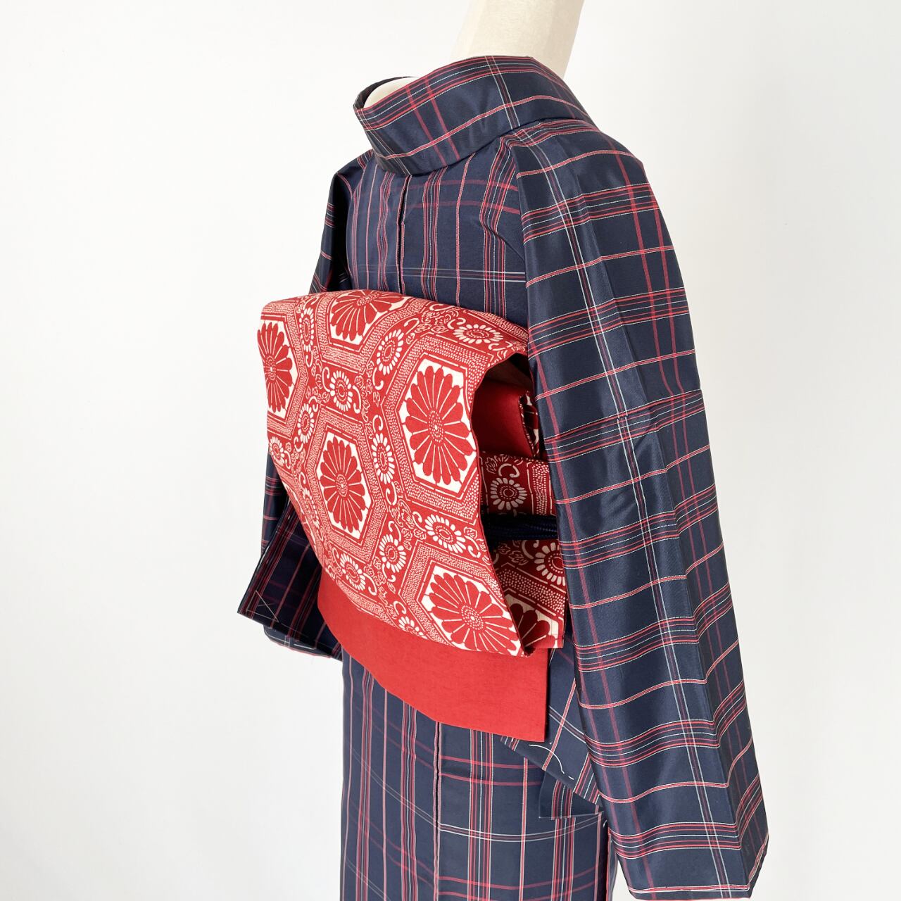 木綿の名古屋帯・南部古代型染め | SELECT KIMONO 華ふじ