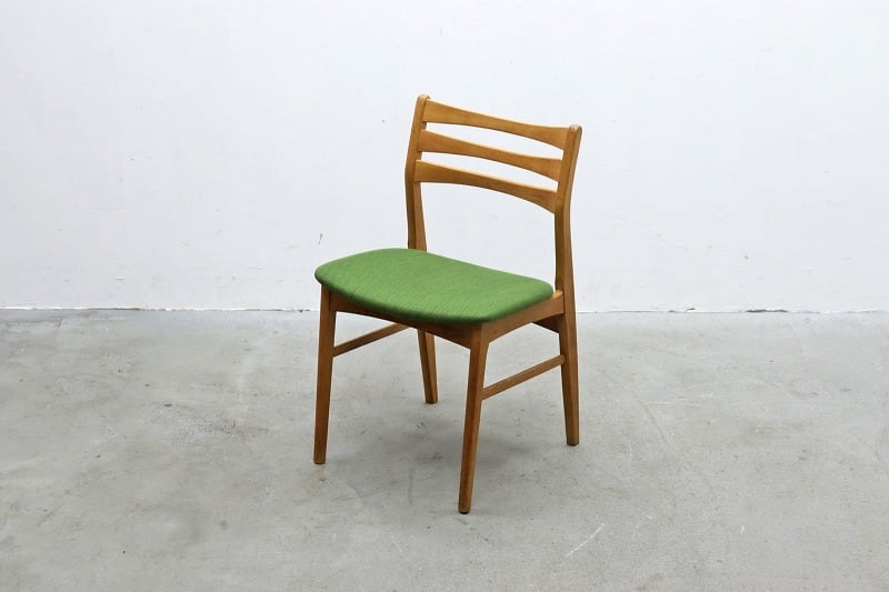 北欧 デンマーク ヴィンテージ オーク材 ダイニングチェア 椅子 ロイズ