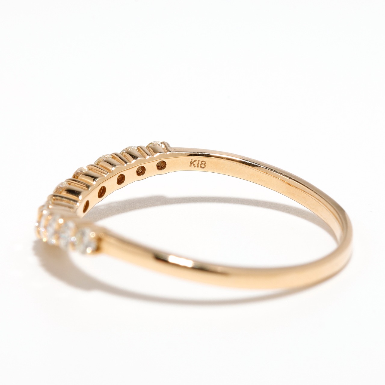 H&C ダイヤモンド デザイン リング K18 / 0.300ct