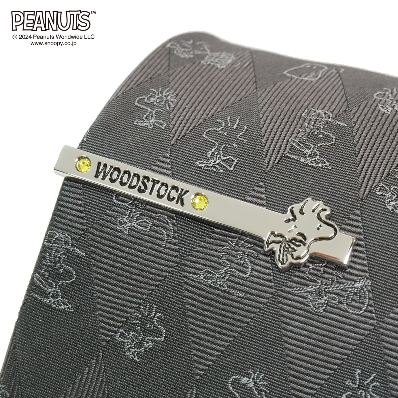 70s ウッドストック柄　ネクタイWoodstock ヴィンテージ 70s ウッドストック柄 ネクタイWoodstock ヴィンテージ