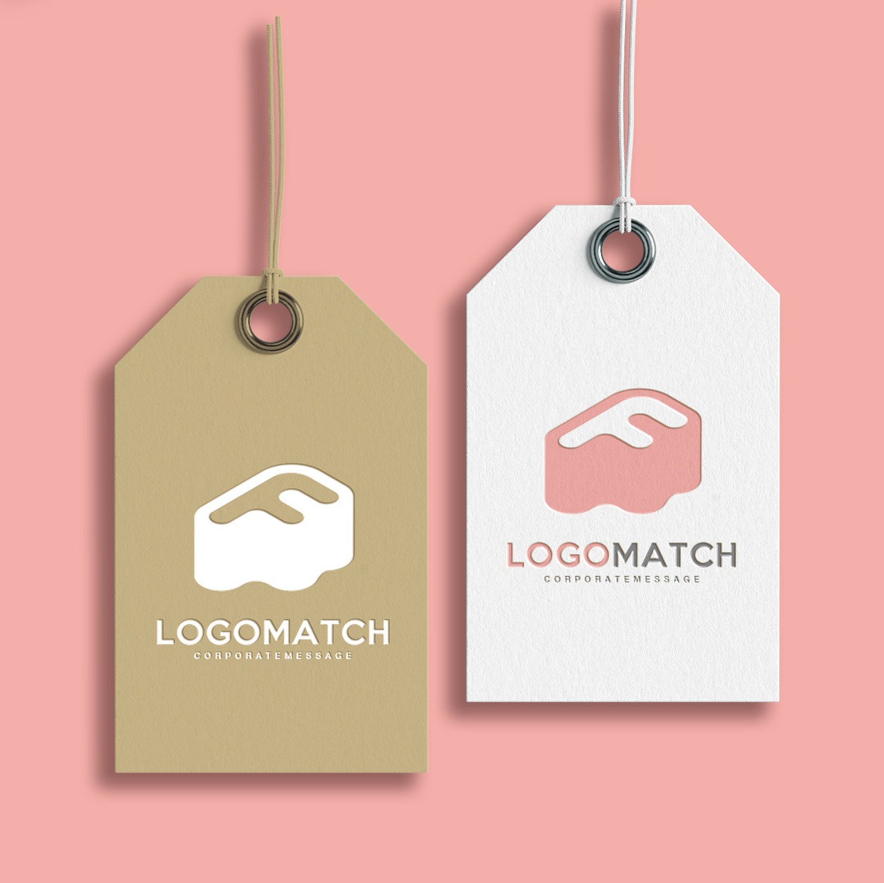 やさしく包み込むFのロゴ