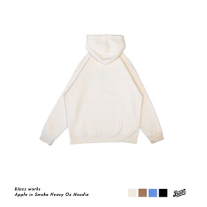 Apple in Smoke Heavy Oz Hoodie [Cream]