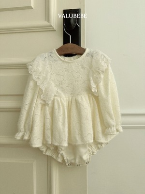 【予約/特典】valu bebe / bella lace skirt suit
