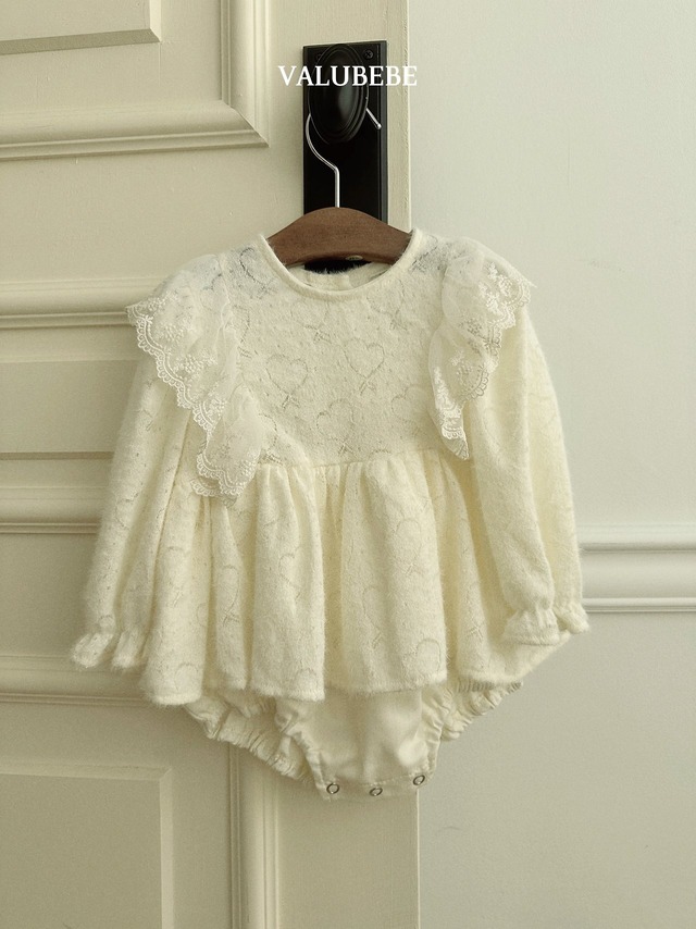 【予約/特典】valu bebe / bella lace skirt suit