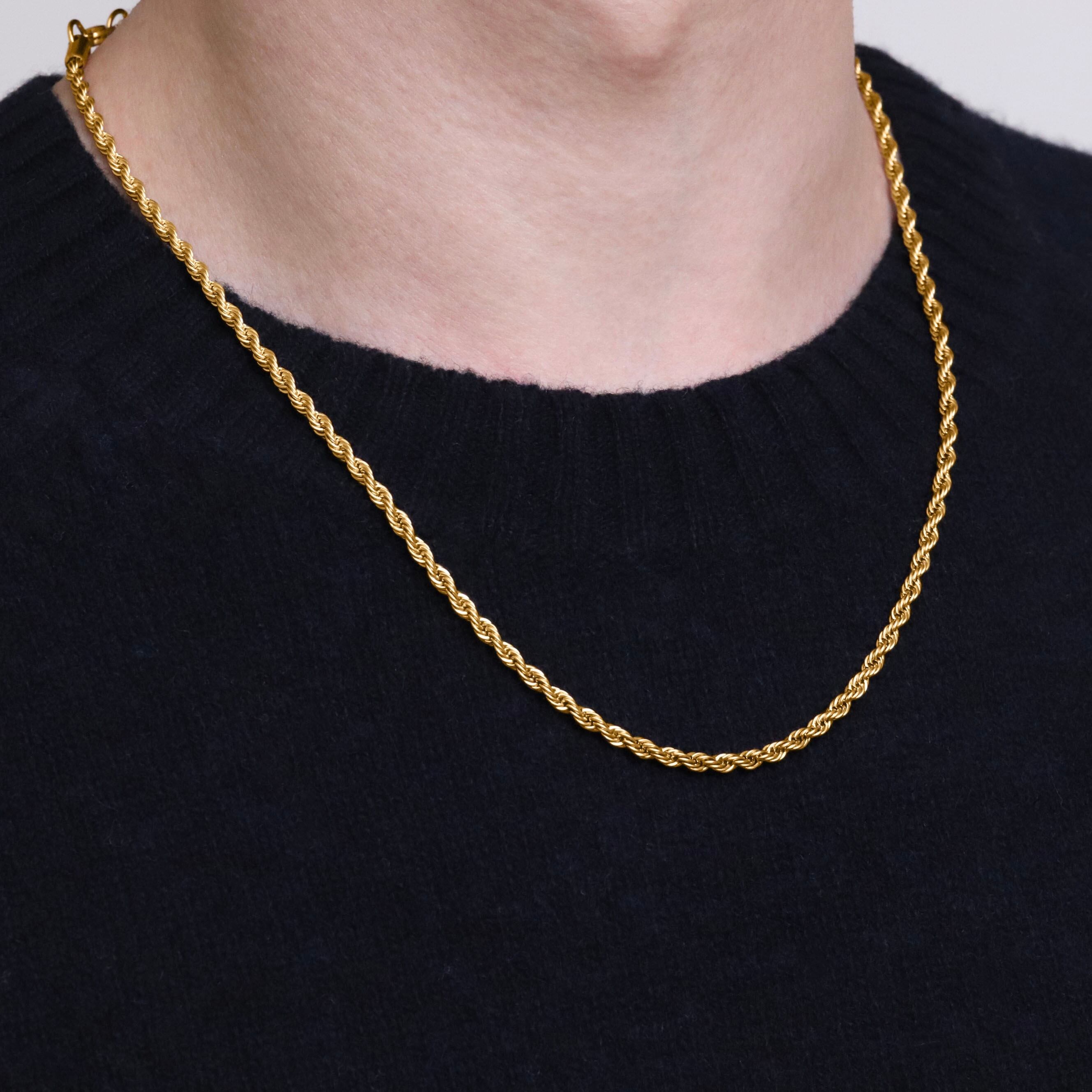 ネックレス FRENCH ROPE CHAIN GD-