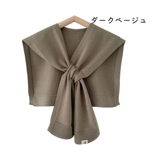 フロントクロス　ニットショール 9col N ST010