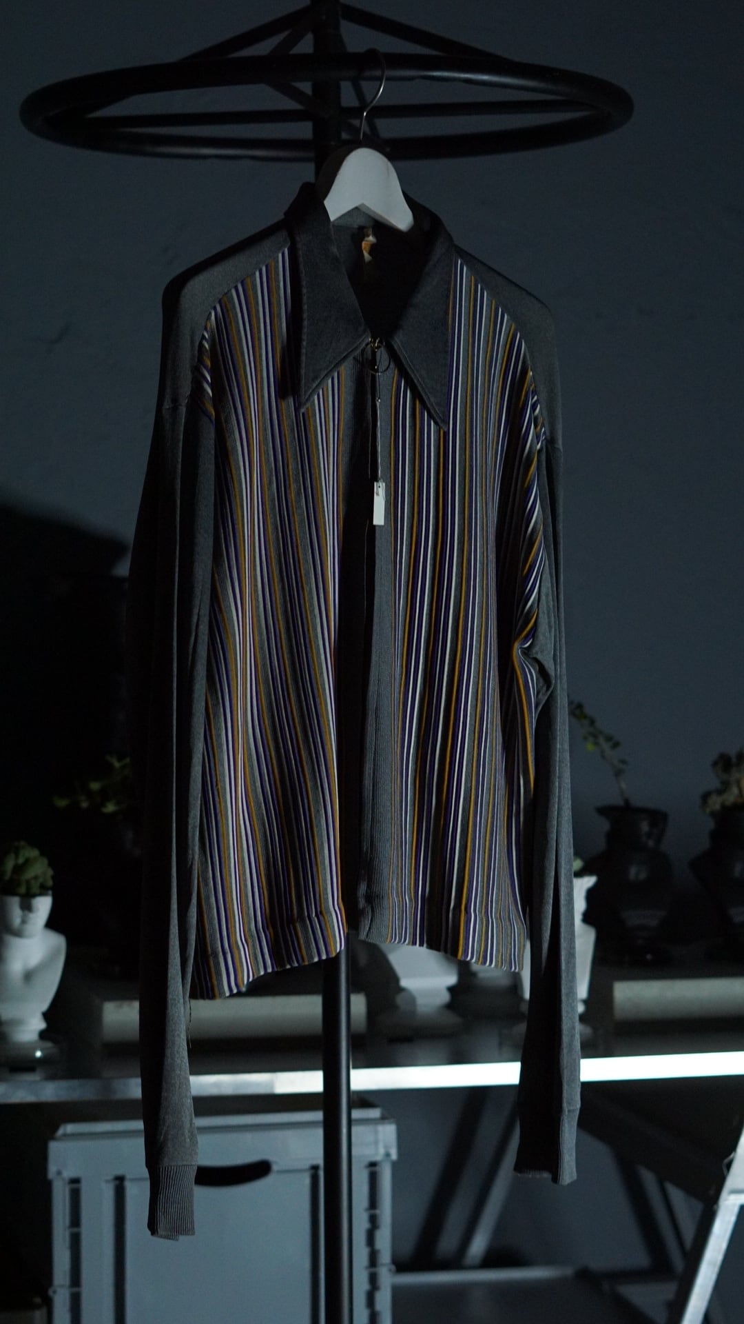 70's SHORT LENGTH ZIP UP SHIRTS JACKET