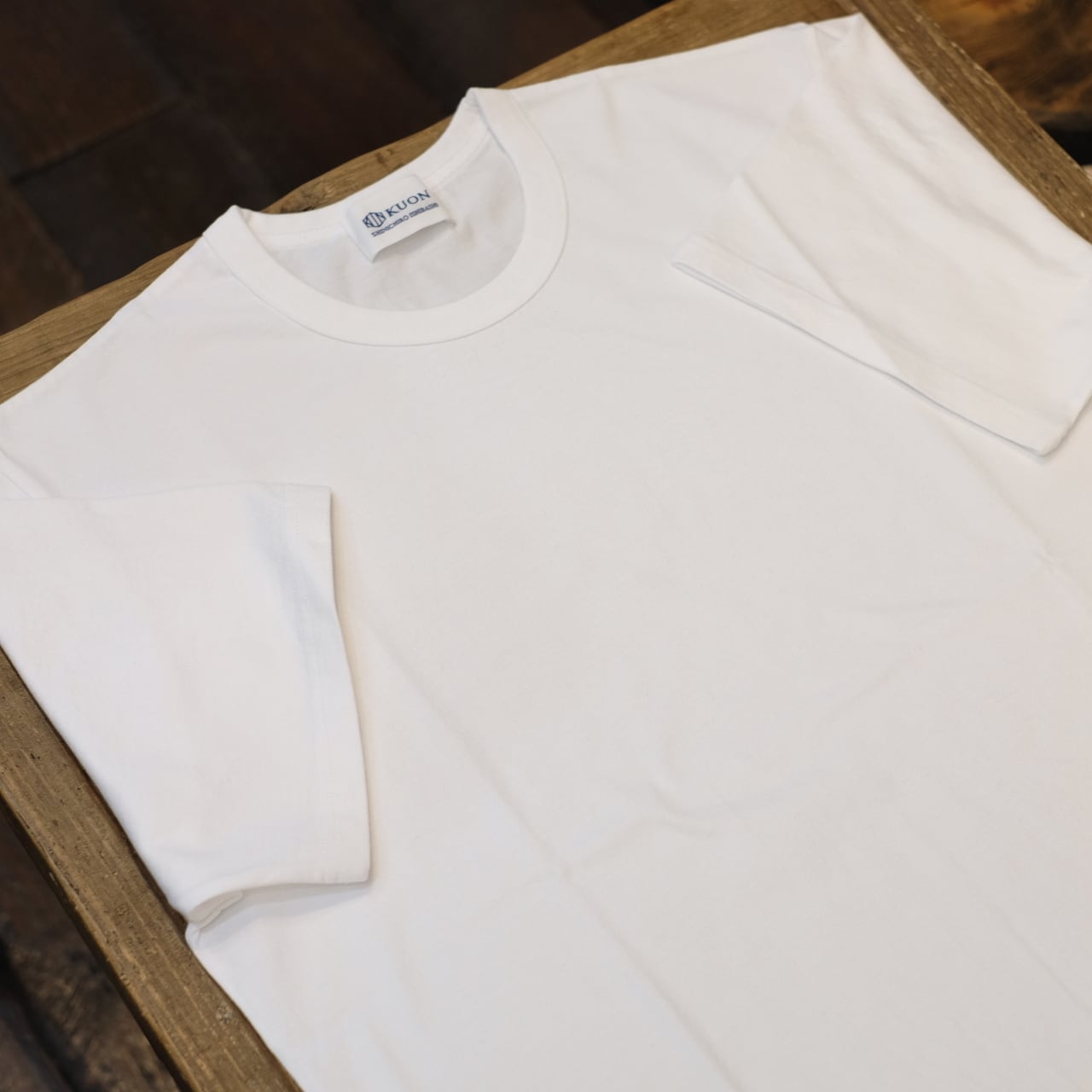 KUON ロンt ブルー Boro Trimmed L/S T-shirt – KUON Tokyo
