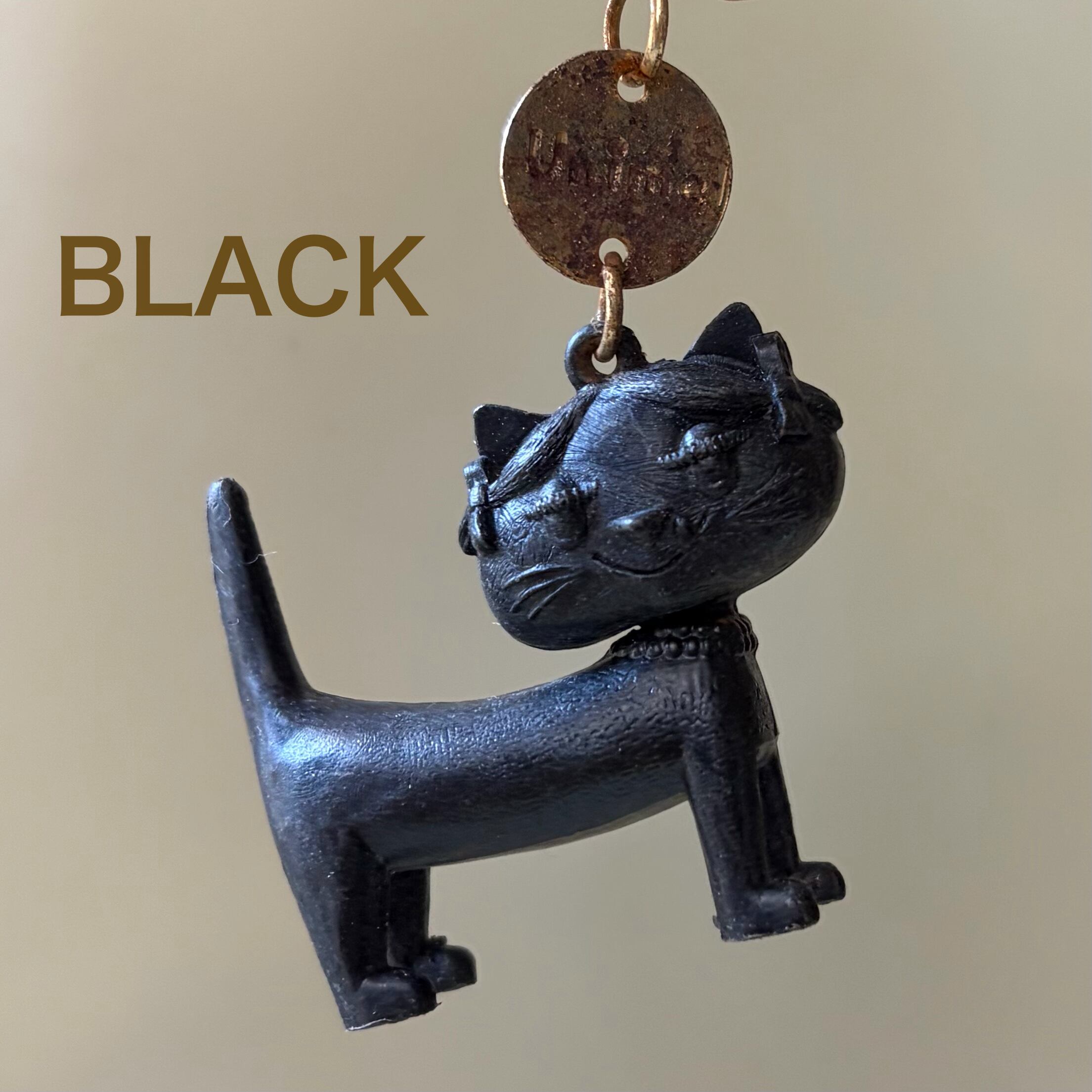 Unimel ユニメル 猫 ネコ ねこ フレンチキーホルダー | ブルボン蚤の市