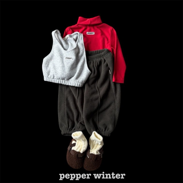 [即納S/M]≪pepper≫soft basic turtleneck T-shirt 18 light blue