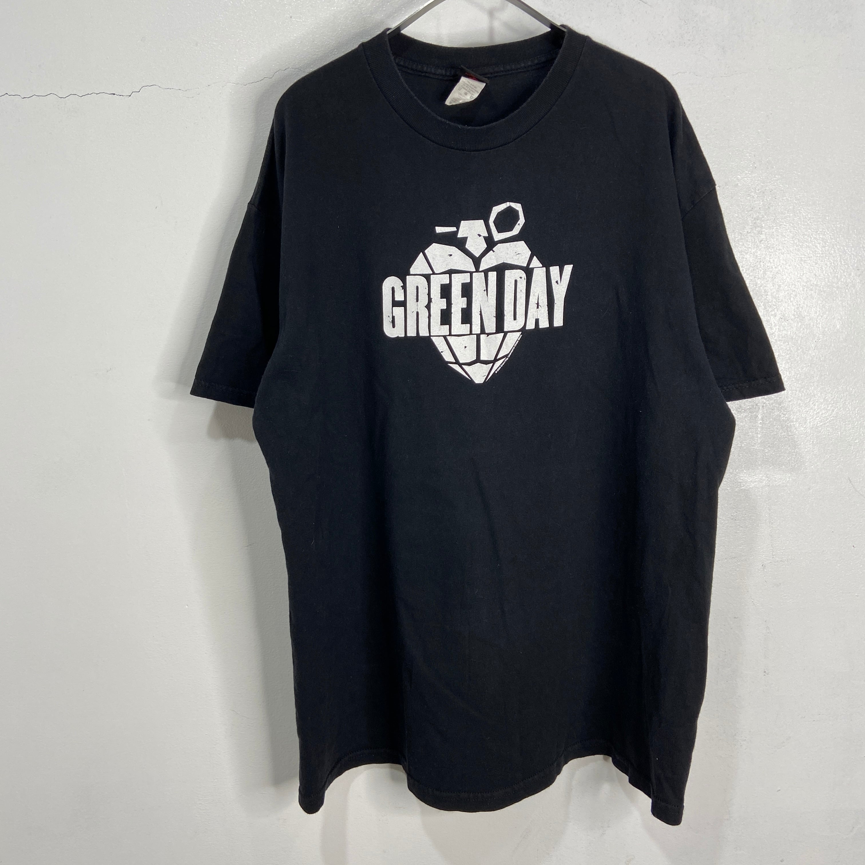 00s GREEN DAY グリーンデイ バンドTシャツ 黒 ロックT | 古着屋 Uan powered by BASE