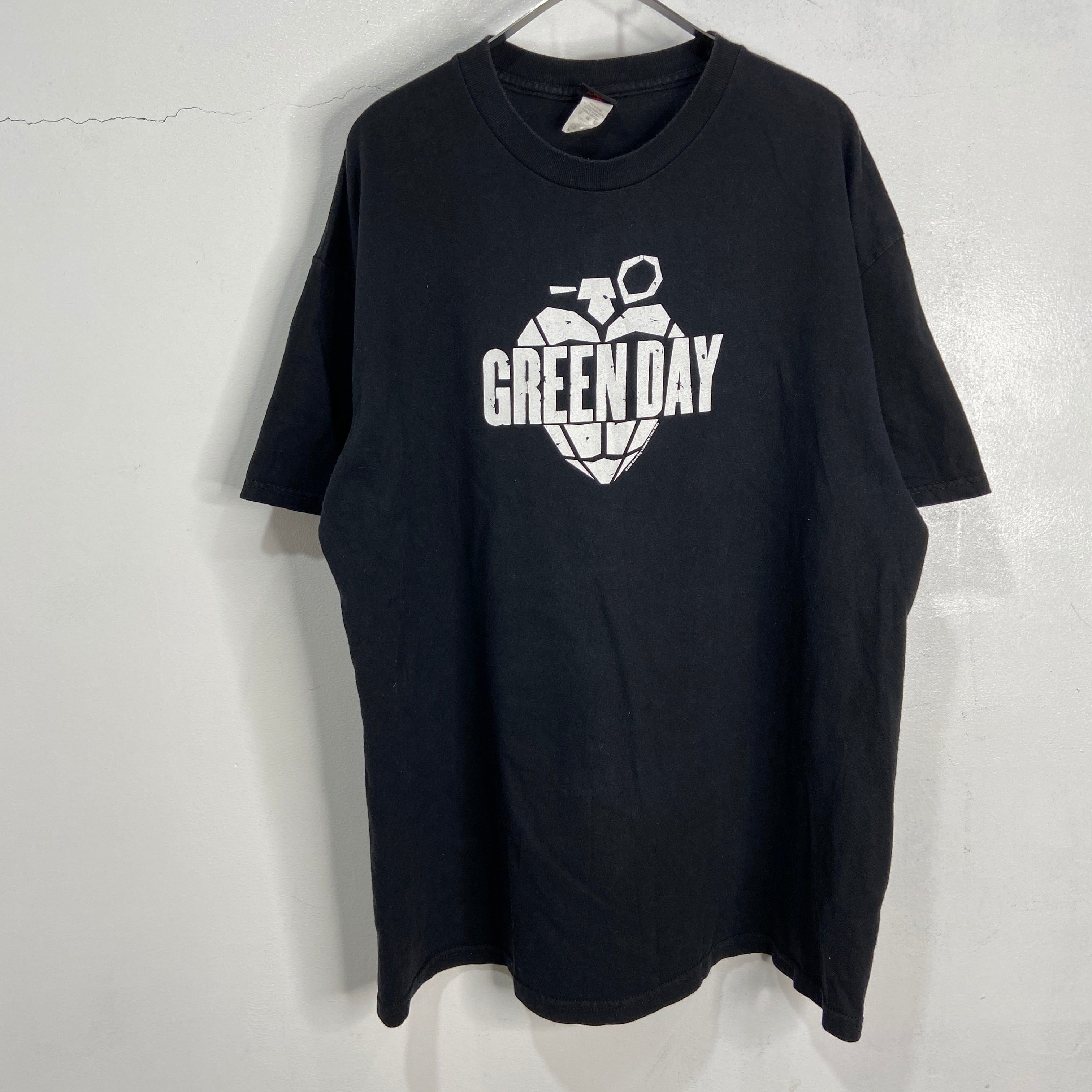 00s GREEN DAY グリーンデイ バンドTシャツ 黒 ロックT | 古着屋 Uan