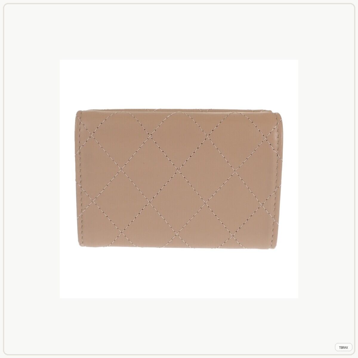 CHANEL シャネル AP3882 マトラッセ スモールフラップウォレット 三