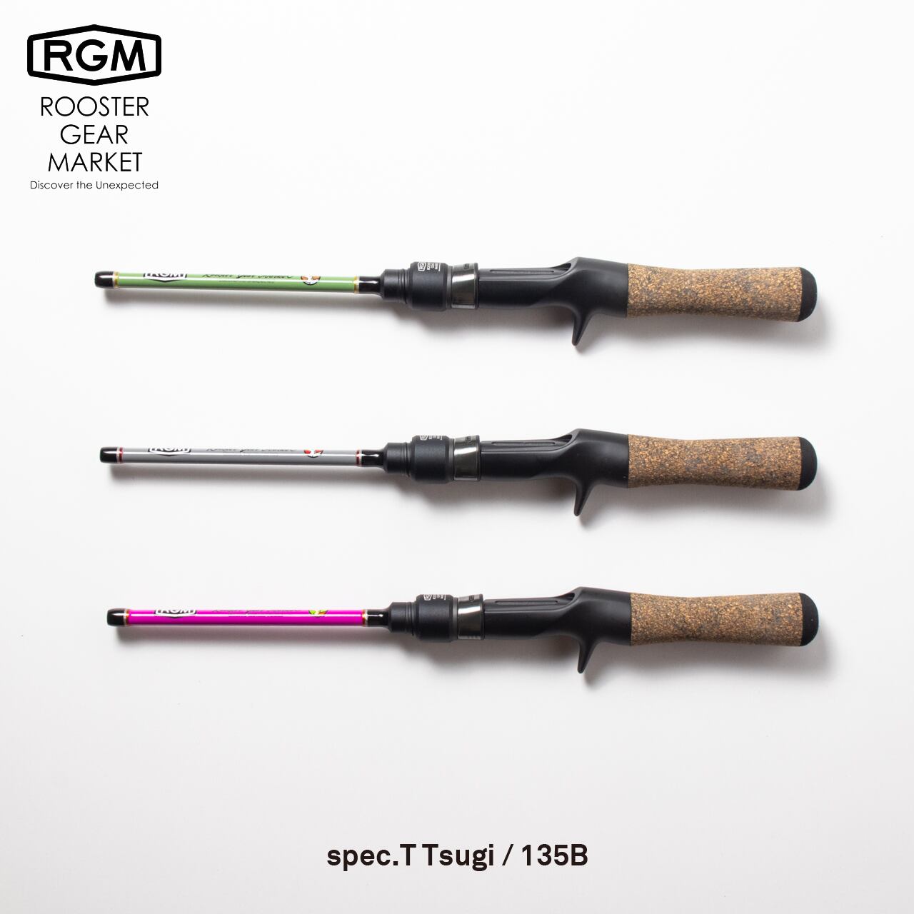 ロッドレビューRGM spec-T 135B RGM SPEC.T/135B オリーブ 【公式通販】
