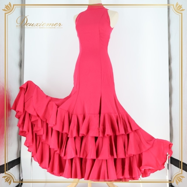 フラメンコ 衣装 ワンピース ドレス ボランテ フリル ピンク系 ダンス パーティ 発表会 無地 綺麗 細身 ダンス衣装 フラメンコドレス フリルドレス パーティードレス ステージ衣装 カラフル 発表会用 女性用ドレス フォーマル 衣装用 ワンピーススタイル おしゃれ ビビッドカラー フラメンコ 衣装 ワンピース ドレス ボランテ フリル ピンク系 ダンス パーティ 発表会 無地 綺麗 細身 ダンス衣装 フラメンコドレス フリルドレス パーティードレス ステージ衣装 カラフル 発表会用 女性用ドレス フォーマル 衣装用 ワンピーススタイル おしゃれ ビビッドカラー