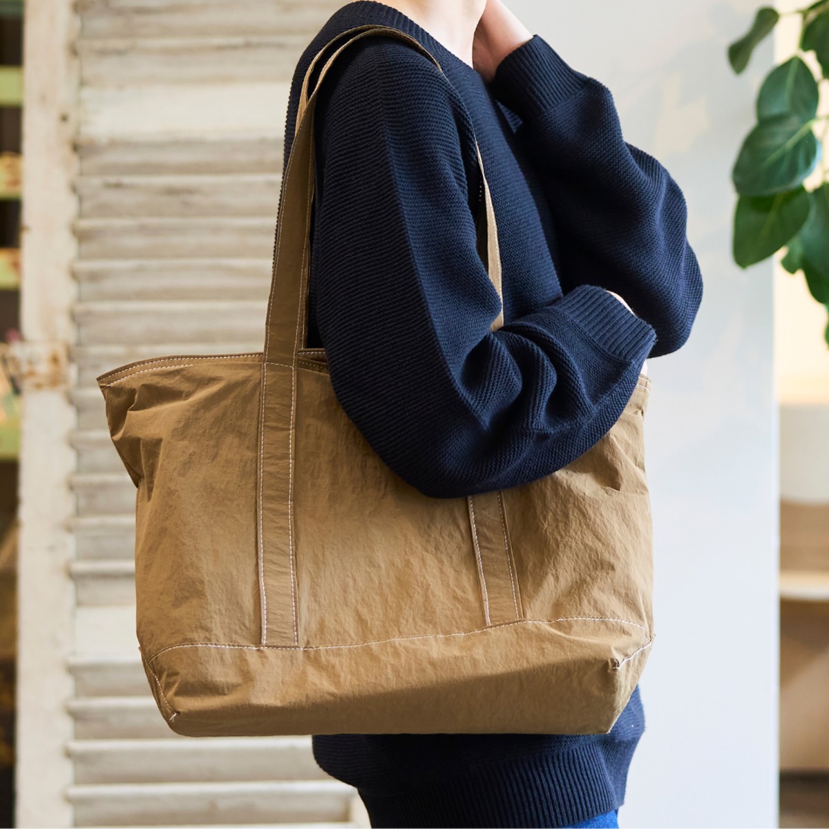 予約 9月17発送】読書日々トートバッグ 軽量 / 撥水 KONBU