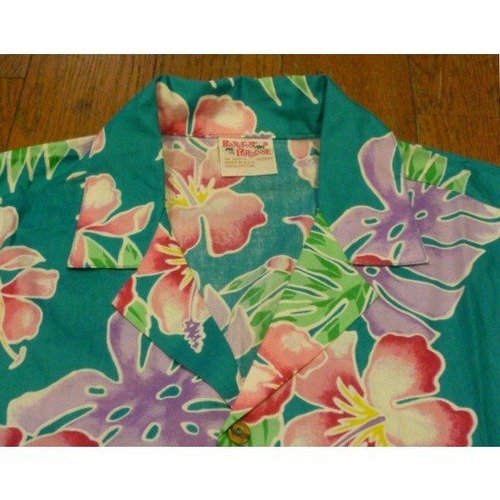 BaReFooT in PaRaDISE (MEDIUM) U.S.A ハワイアンシャツ　  ★クリックポスト（日本郵便）利用で送料無料 !! 