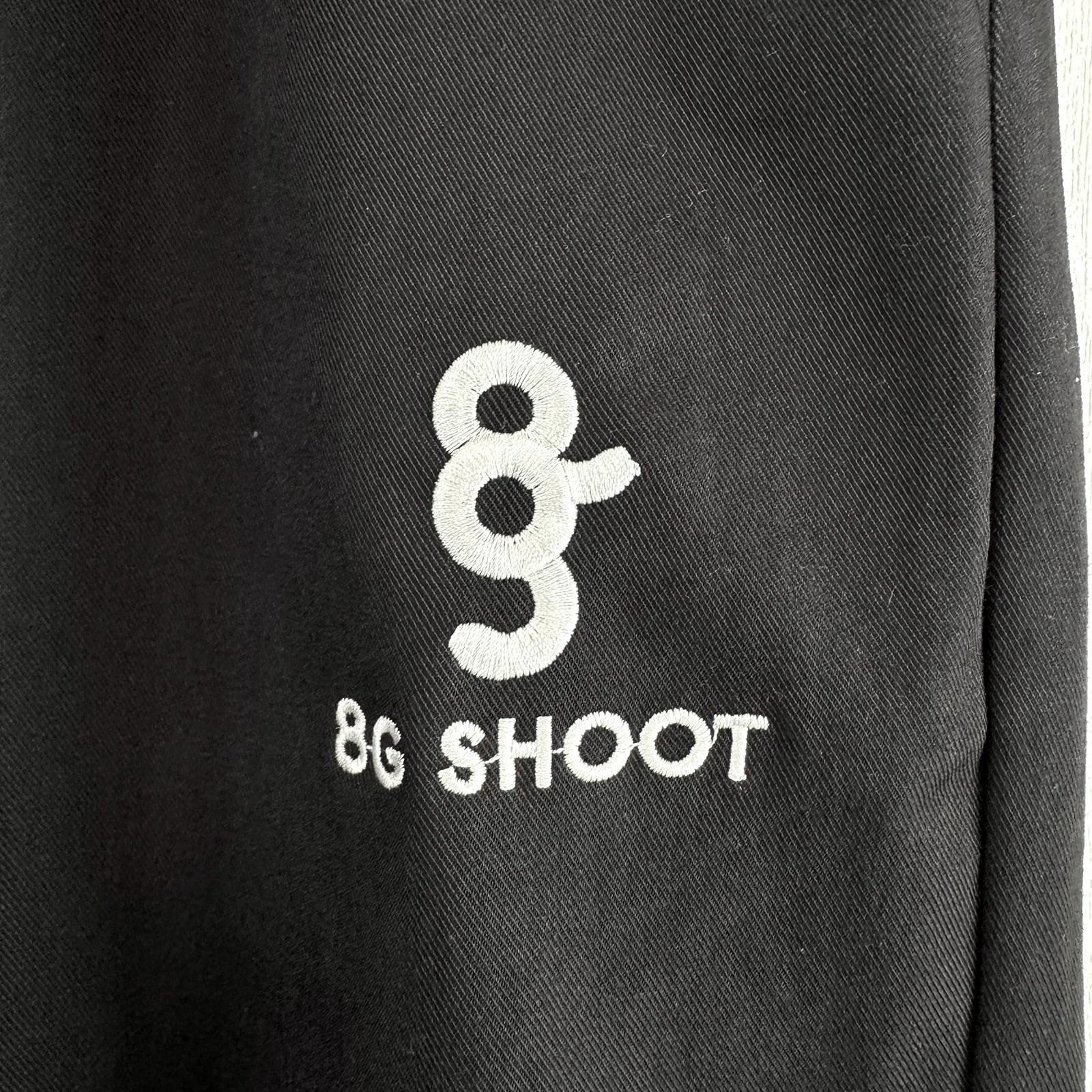 ONE TUCK STRETCH PANTS -BLACK- | 8G SHOOT WEBSTORE