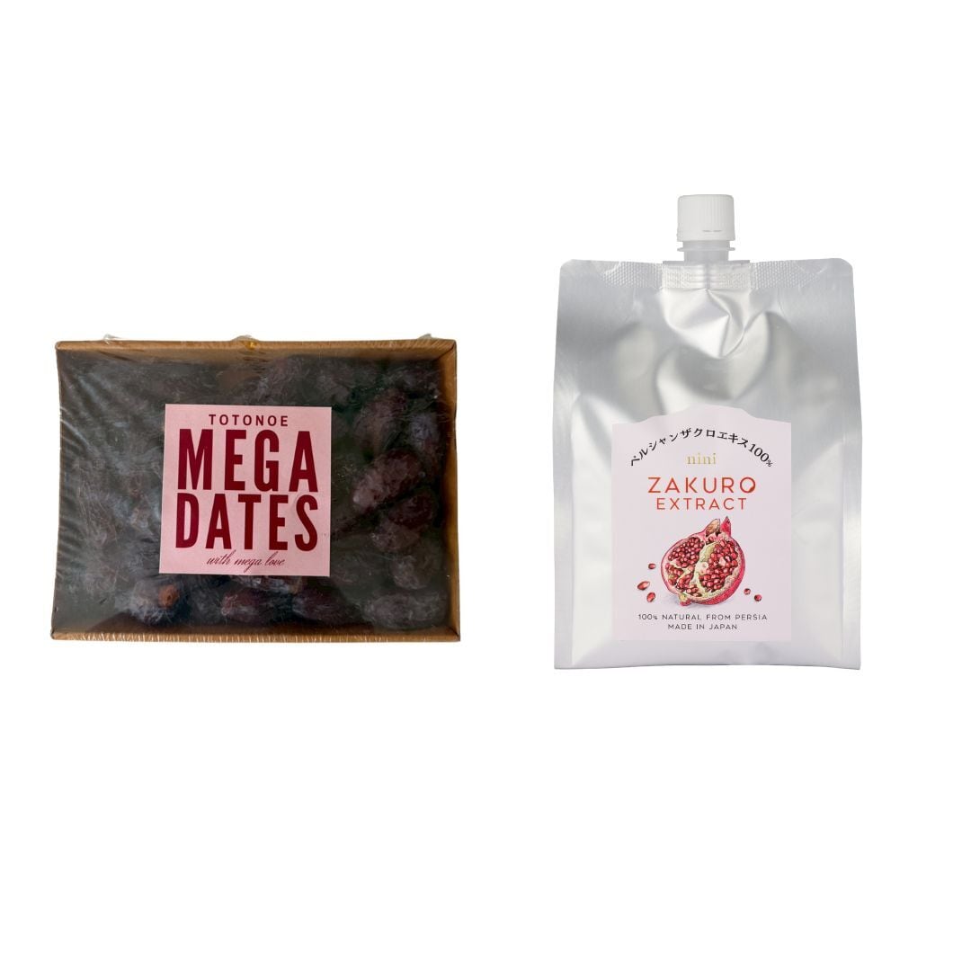 【食】TOTONOE MEGA DATES トトノエメガデーツxザクロエキスセット