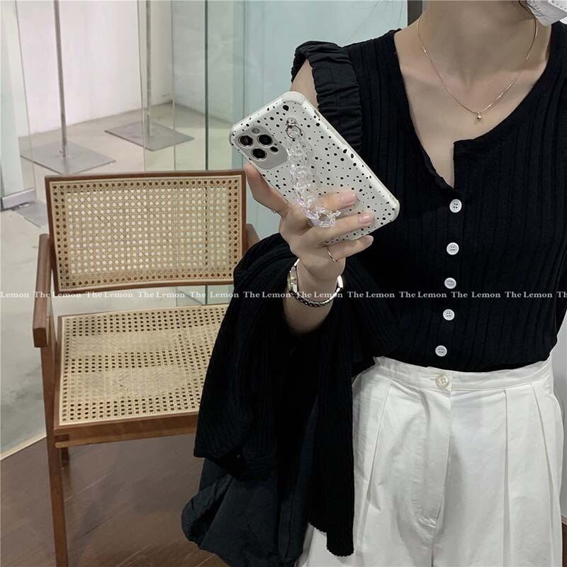 ニットノースリーブトップス レディース ビッグFスモールZ韓国42211021291