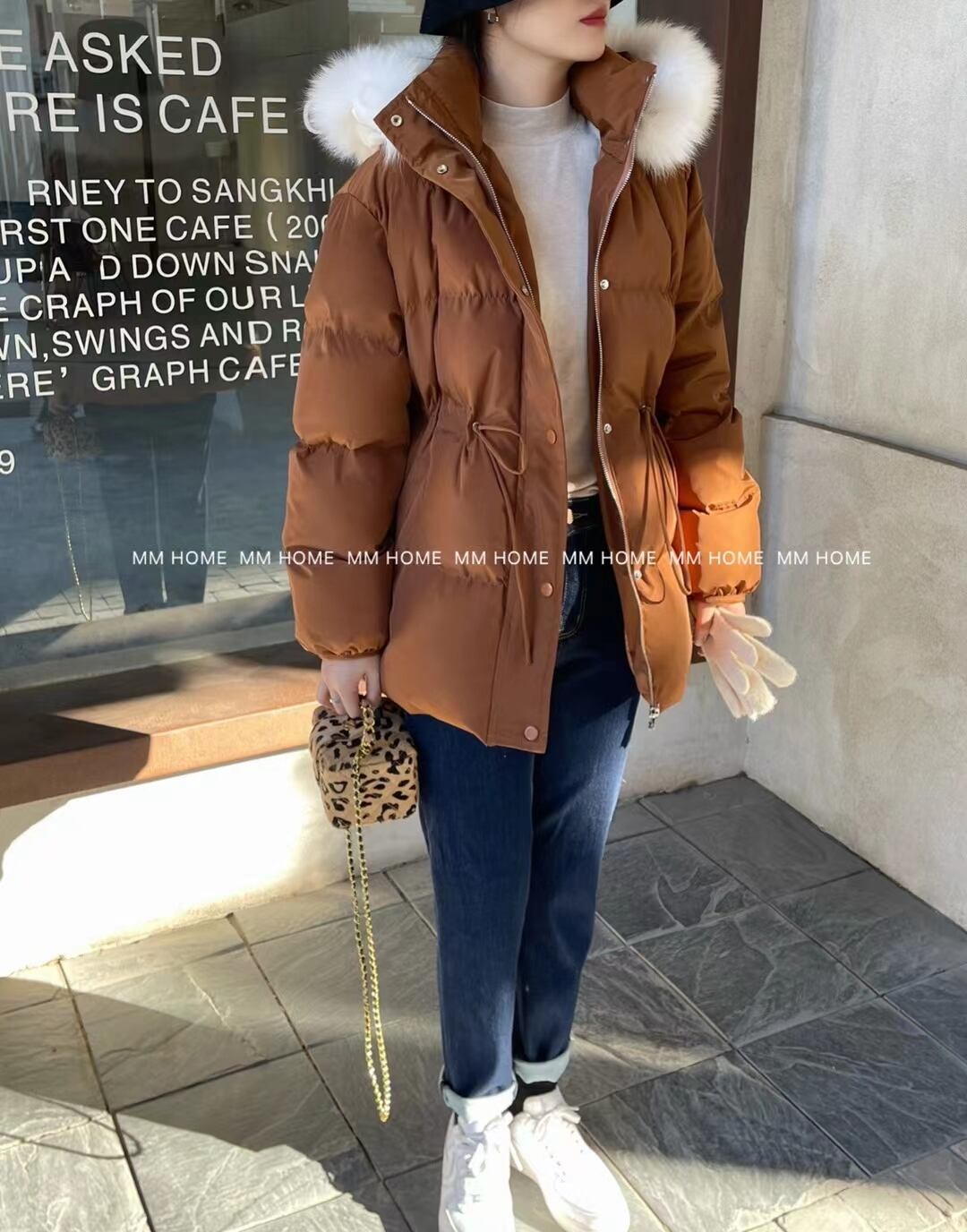 フードファー付きジャケット　AJ42441-8887