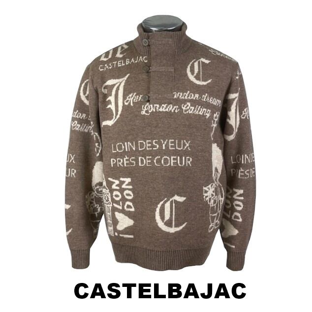 カステルバジャック CASTELBAJAC ハーフジップトレーナー 7234470119-1