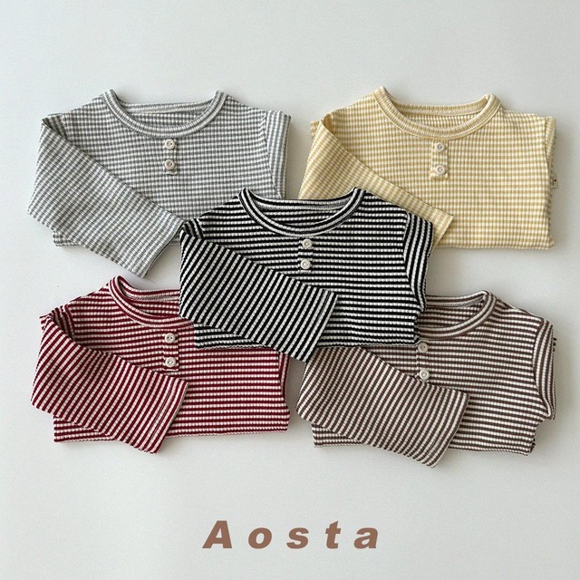 【2点送料無料】«予約»«Aosta» クッキートップス 5colors