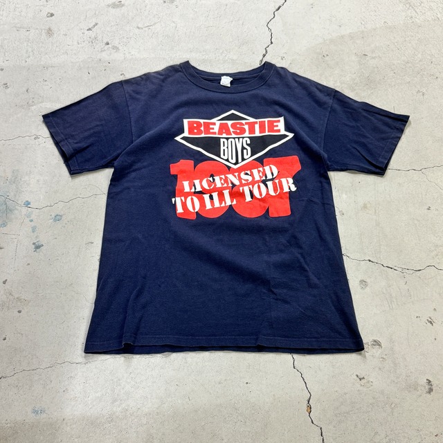 ④BEASTIE BOYS LICENSED TO ILL TOUR NAVY