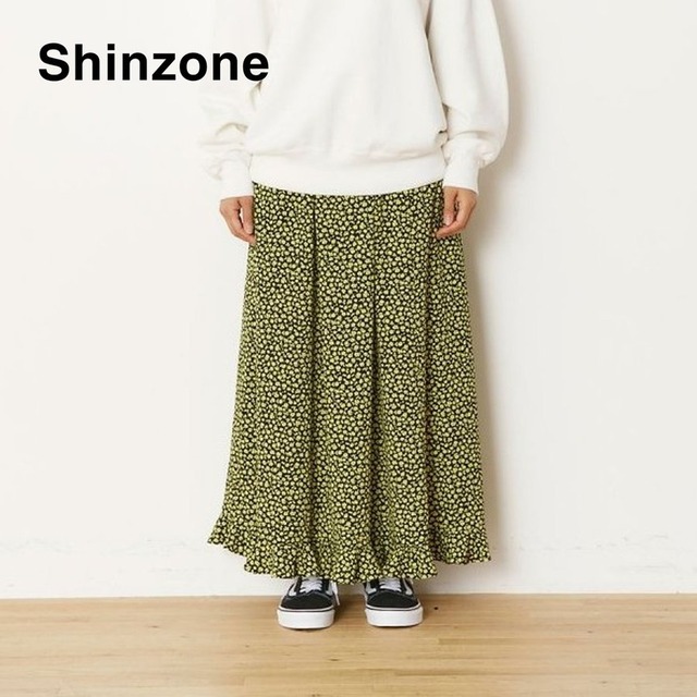 THE SHINZONE/シンゾーン・Floret Hem Skirt | a flat shop