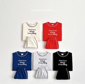 【取寄/韓国直送】VIVID-I 26/SM  サマーステッチ上下セット｜夏服｜韓国子供服