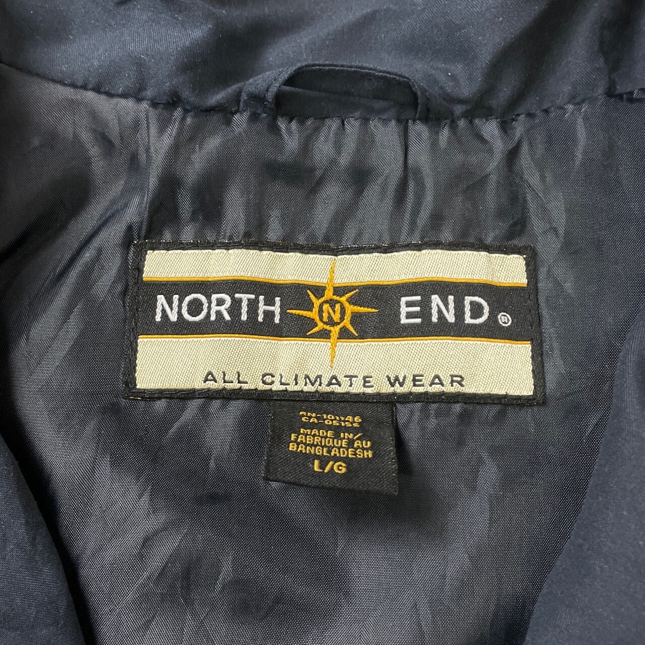 NORTH END ハーフジップ プルオーバー ウォームアッププルオーバー 