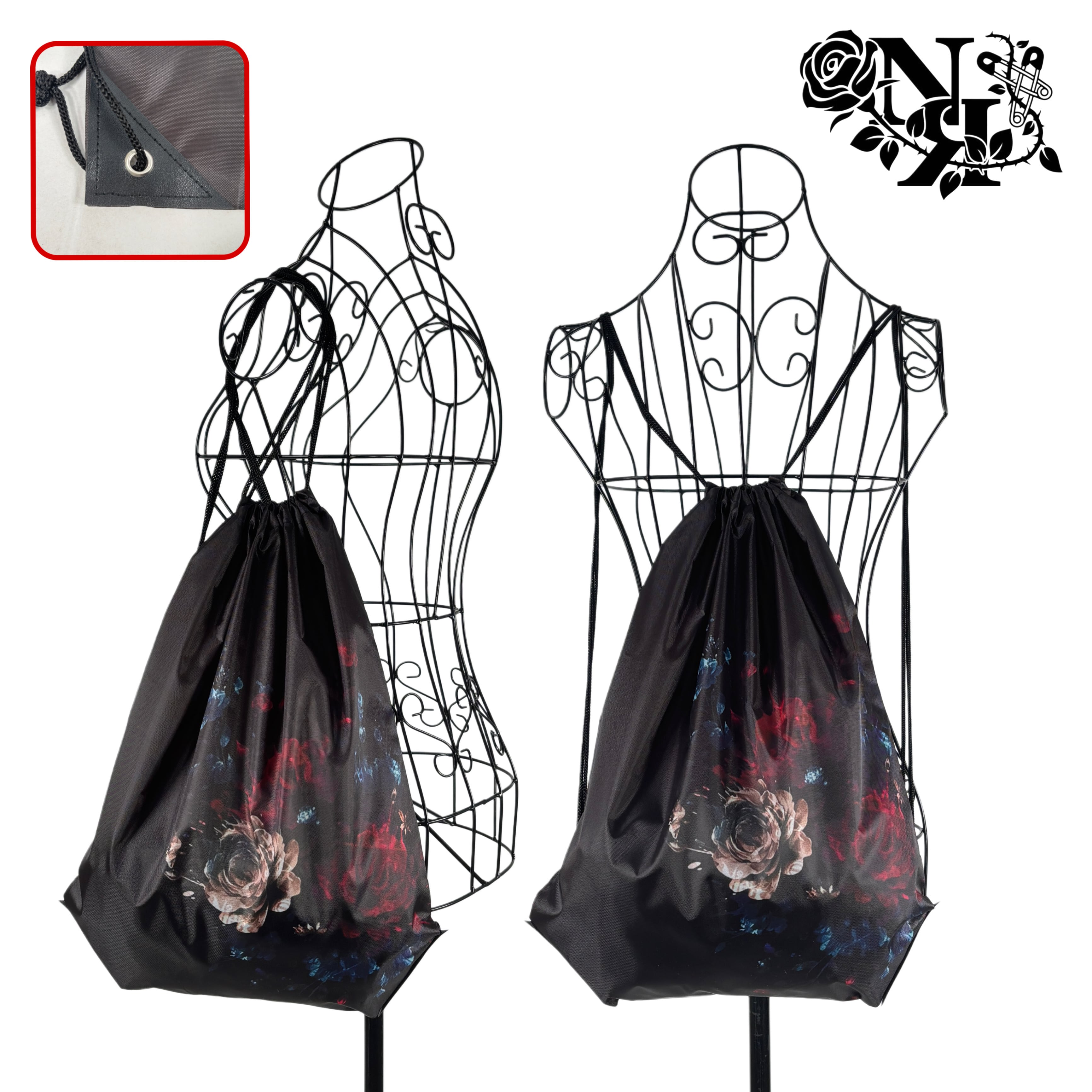 NIER ORIGINALナップサック【ABYSS ROSE】 | NIER CLOTHING