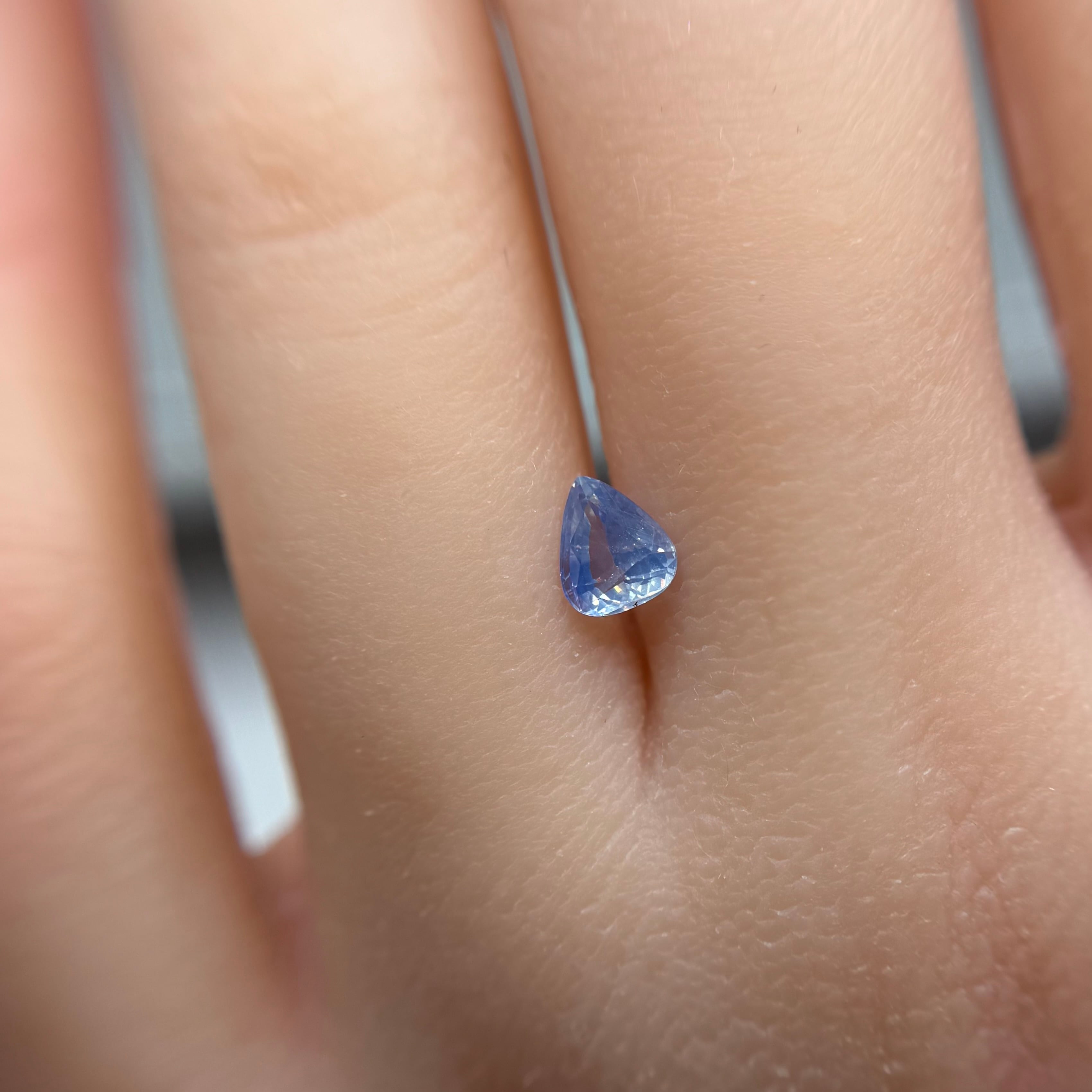 シルキーサファイア 0.845ct | scintillétoile