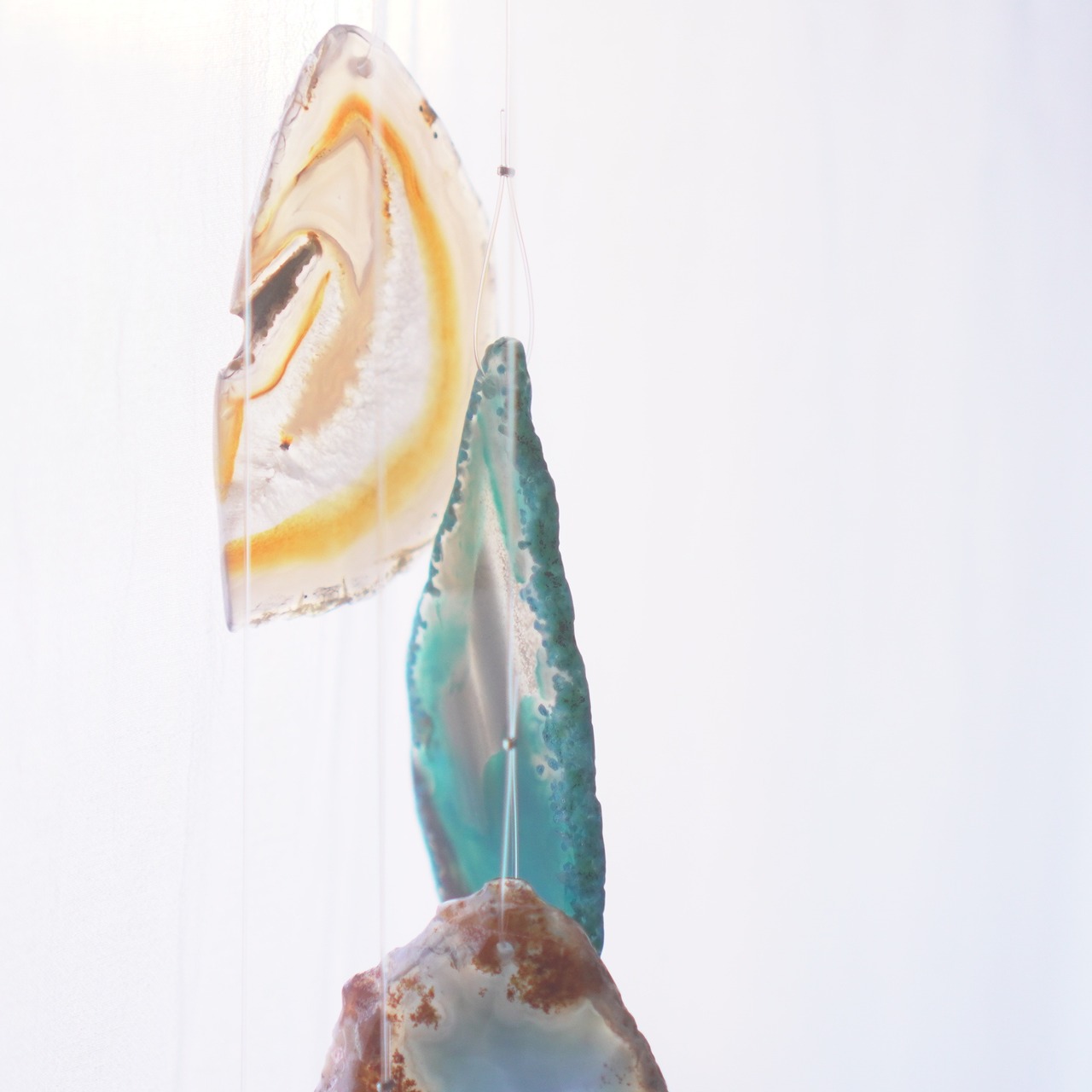 Oasis 11 - アゲートヒーリングチャイム / Agate Sun Catcher Wind Chime 978