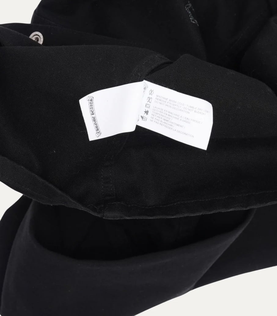 CHROME HEARTS クロムハーツ クロスパッチ ワークドッグシャツ Cross