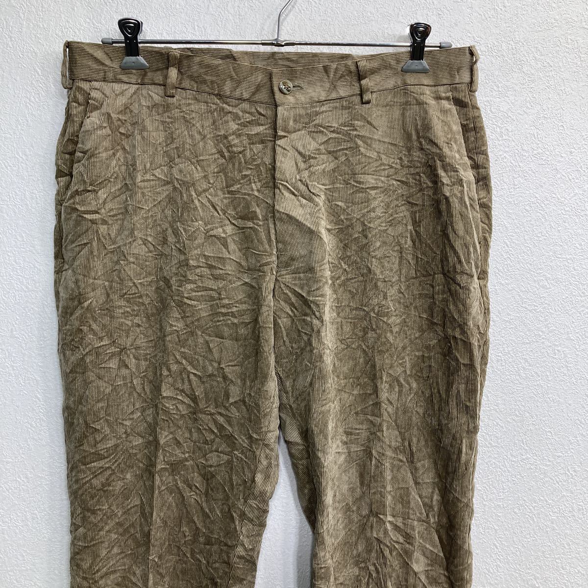 PERRY ELLIS PORTFOLIO コーデュロイパンツ W36 ビッグサイズ ベージュ