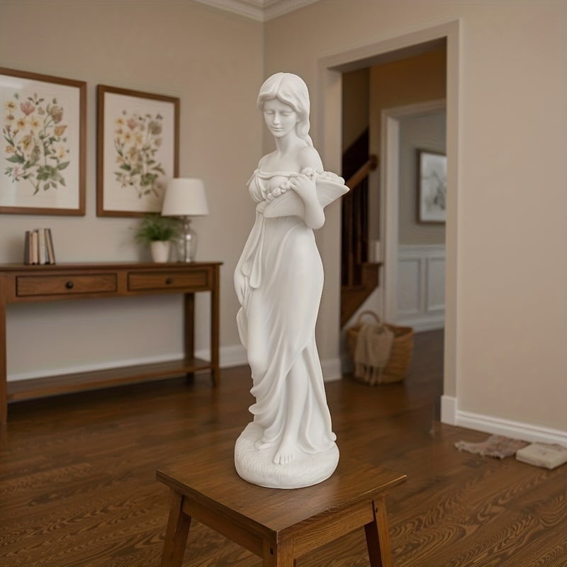 オブジェ 女神 ヨーロッパ風 おしゃれ かわいい インテリア 北欧 置物 ガーデン オーナメント ガーデニング 雑貨 室内 屋外 アート 庭 玄関 ベランダ